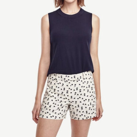 Ann Taylor Palm Tree City Walking Resort Shorts NW - Picture 1 of 5